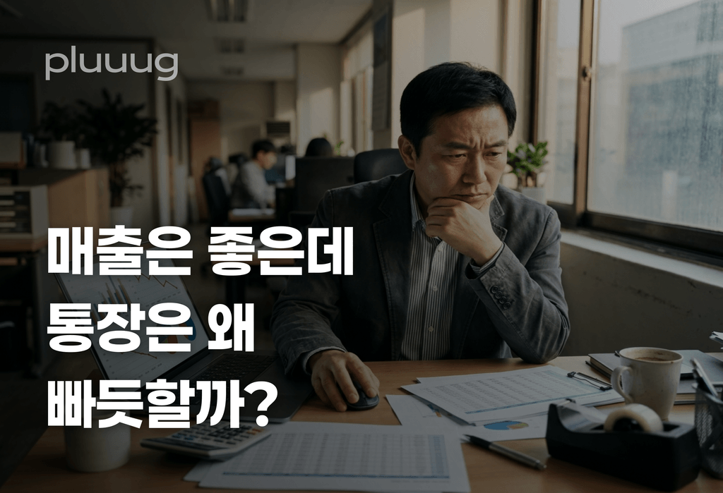 매출 좋은 달인데 왜 통장은 빠듯할까요?_image