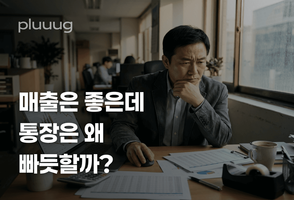 매출 좋은 달인데 왜 통장은 빠듯할까요?_image